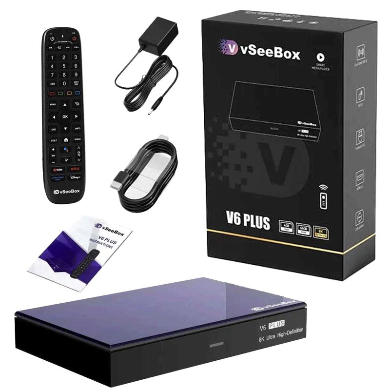 vSeeBox V6 PLUS 4GB+32GB 8K HD